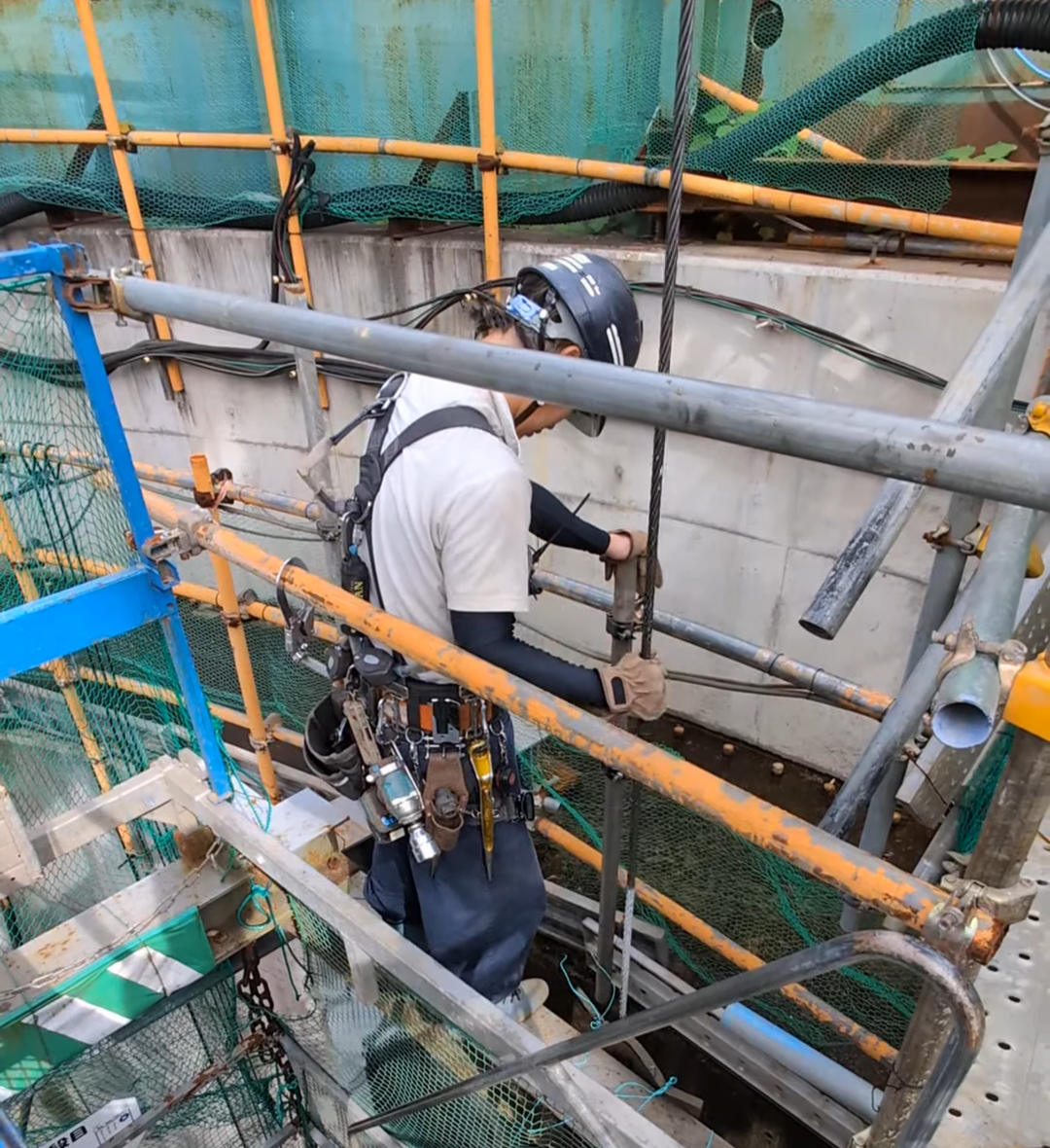 重量物据付1